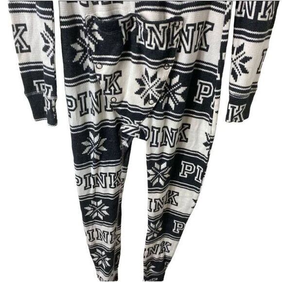 Pink by VS Fair Isle Jumpsuit - Picture 6 of 7